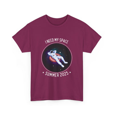 Astronaut Space Vibes Tee with galaxy graphic and relaxed vibe design.