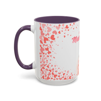 Cute Hearts Mug – Mother's Day Gift for Mom, Tea & Coffee Cup