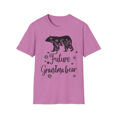 Future Grandma Bear Personalized T-Shirt, Pregnancy Announcement Gift, Custom Family Shirt, Baby Reveal Tee, Grandma Gift, abuela, grandma - NOTALIFY