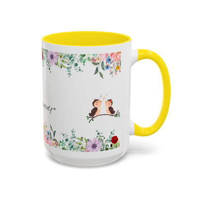 Mug, Inspirational Ceramic Cup w/ Flower Design, Bloom where you are planted, Gift for her/him, Quote Tea Mug, Home Office Decor, - NOTALIFY