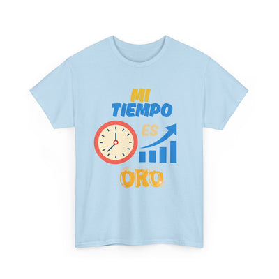 Mi Tiempo Es Oro Spanish Productivity T-Shirt | Time Management Motivational Tee | Entrepreneur Shirt | Focus and Hustle Shirt | Unisex