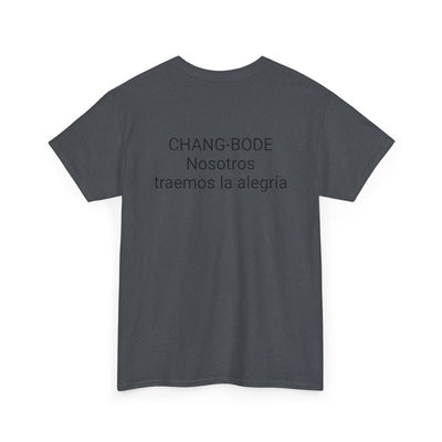 Colorful Unisex Heavy Cotton Tee with Joyful Message, Fun T-Shirt, Cas