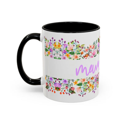 Mug, Floral Garden Beautiful Cute Mama Love Coffee Cup