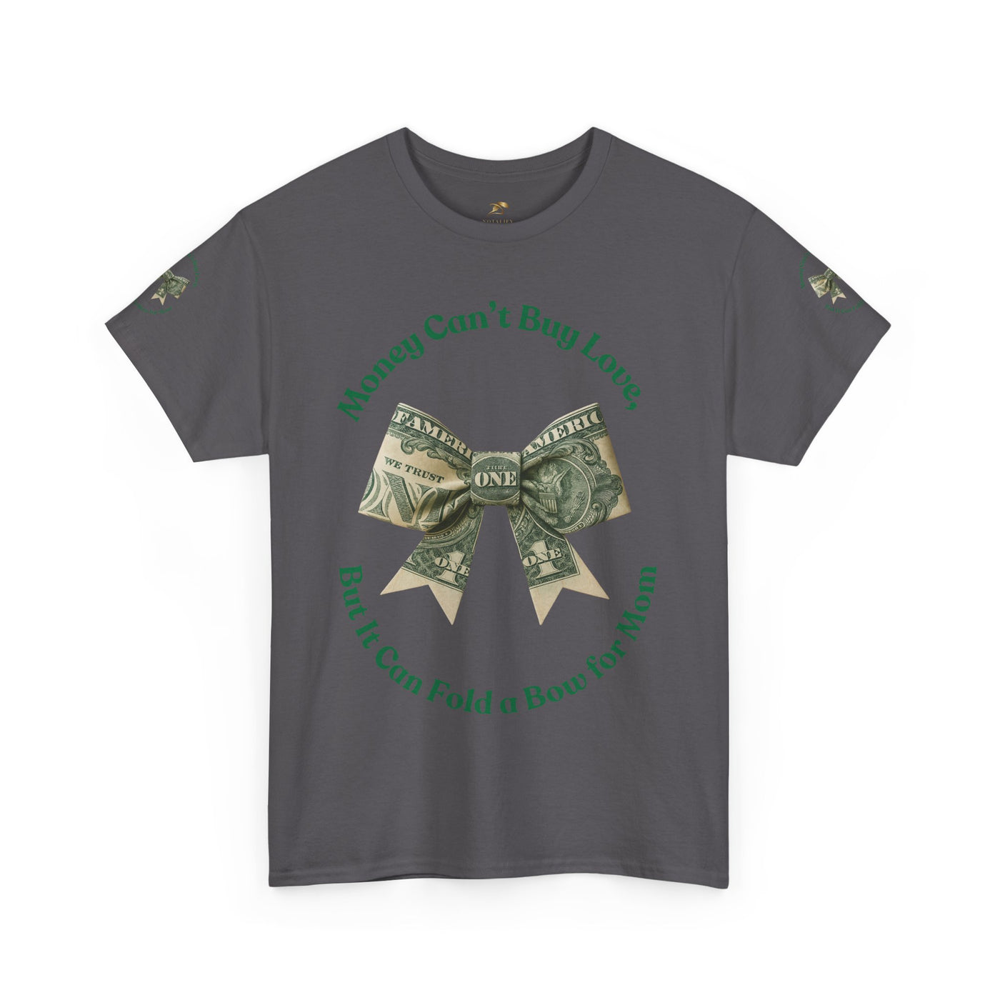 Mother's Day Money Bow Unisex Tee, Love for Mom, Gift for Her, Mother's Day Shirt, Funny Mom Tee, Mom makes Money, Mom but it all for me - NOTALIFY