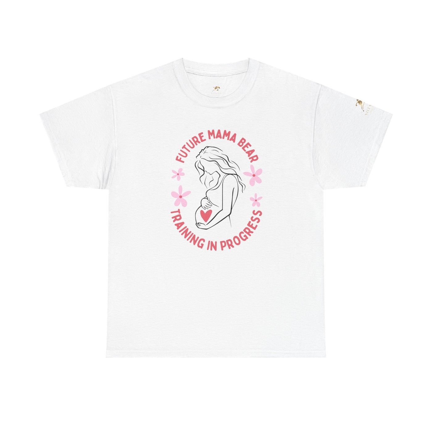 Maternity T-Shirt, Future Mama Bear, Training in Progress, Pregnancy A