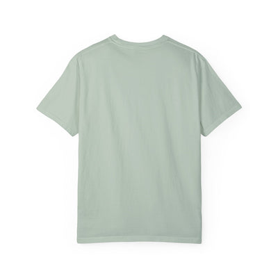 Moon and Back Unisex T-shirt, blank back view.
