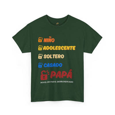 Spanish Dad Level Unlocked Tee for Men