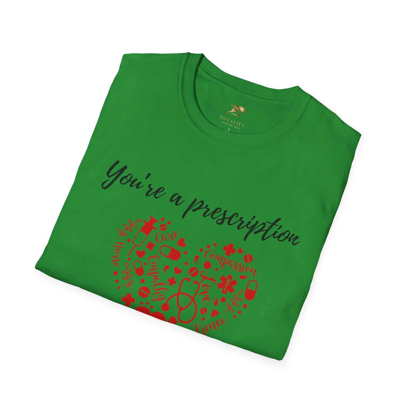 Love Prescription T-Shirt, Valentine's Day Gift, Couples Shirt, Enamorados Tee, San Valentin Apparel, Feb 14 Top - NOTALIFY