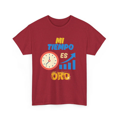 Mi Tiempo Es Oro Spanish Productivity T-Shirt | Time Management Motivational Tee | Entrepreneur Shirt | Focus and Hustle Shirt | Unisex