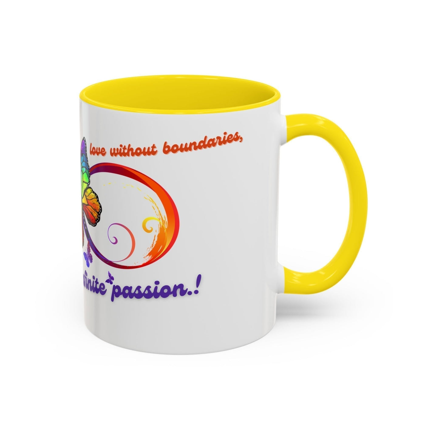 Show your drive with our "Live with Infinite Passion" tee and mug—idea