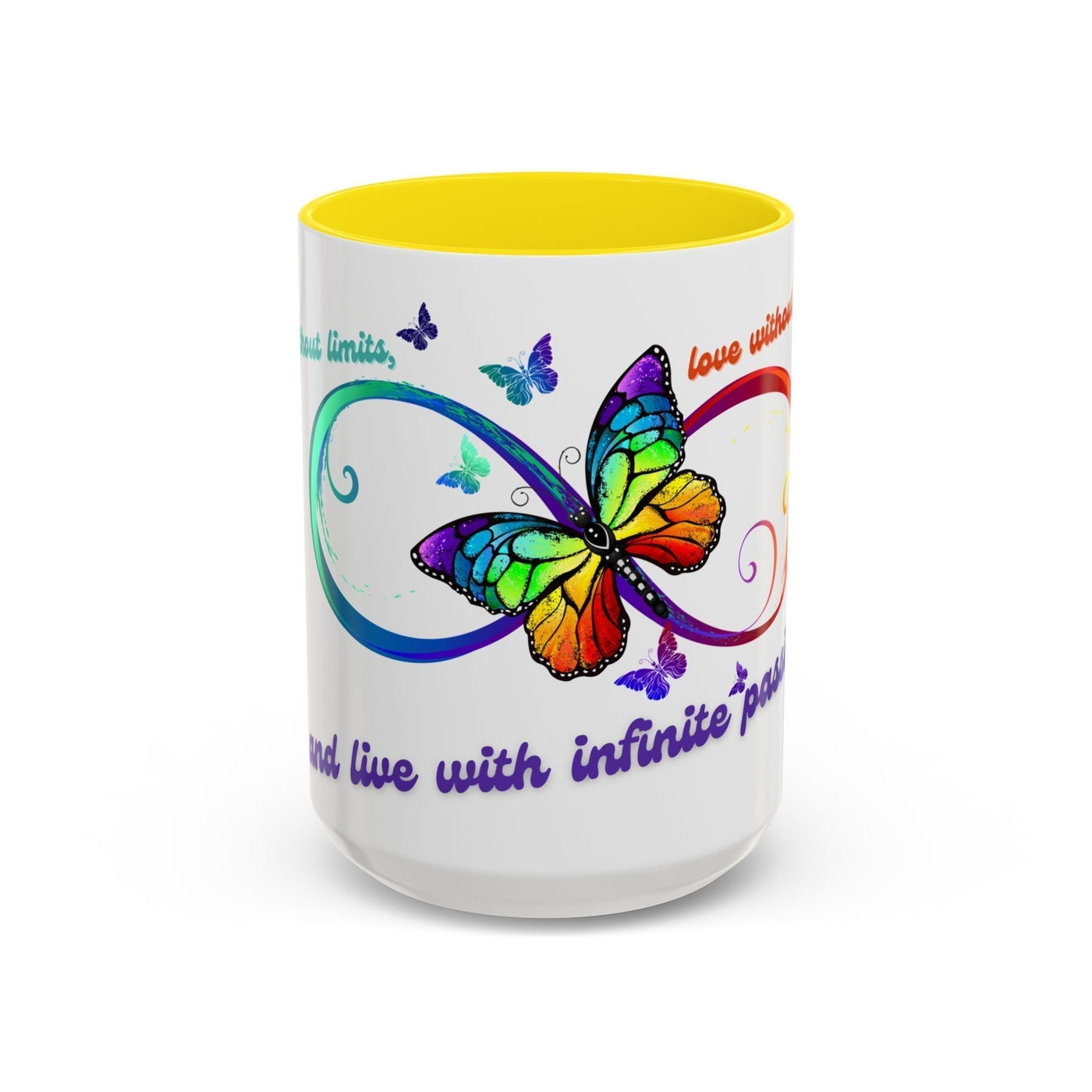 Show your drive with our "Live with Infinite Passion" tee and mug—idea