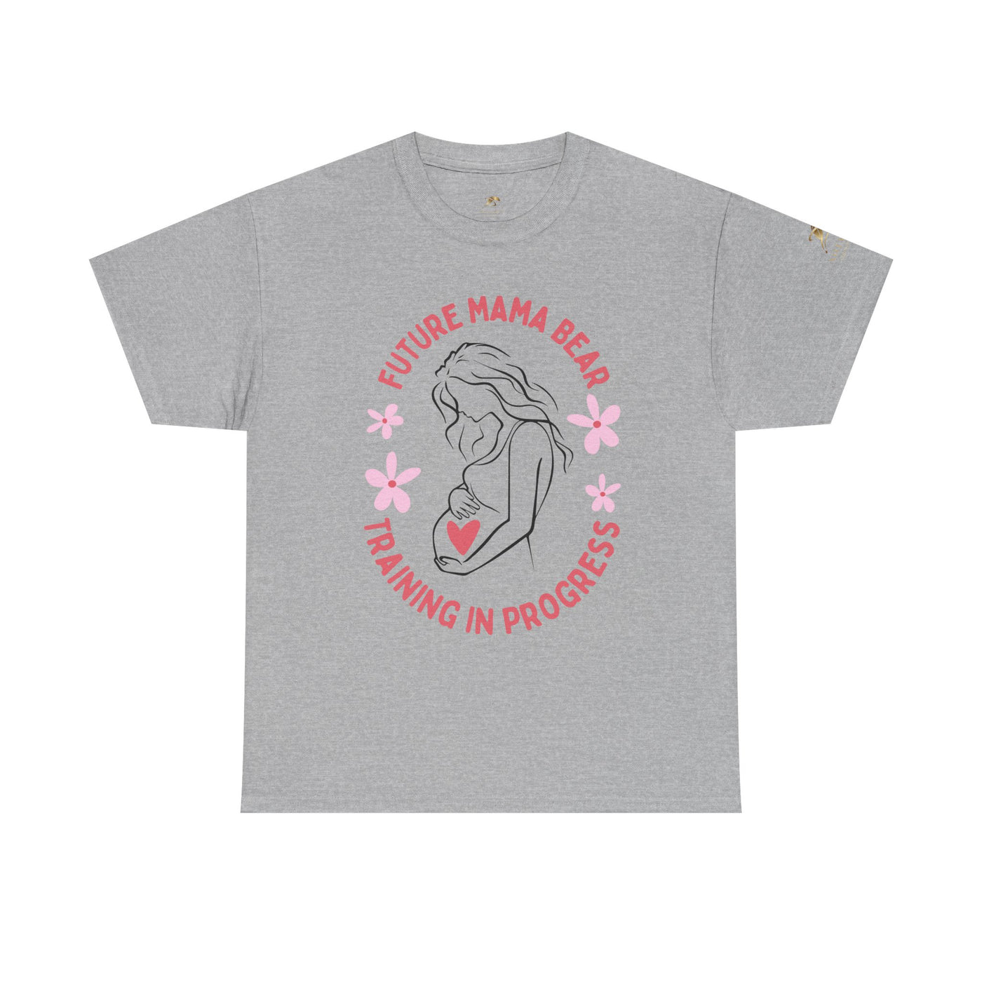 Maternity T-Shirt, Future Mama Bear, Training in Progress, Pregnancy Announcement Shirt, Baby Shower Gift, Gender Reveal Top, Mother's Day - NOTALIFY