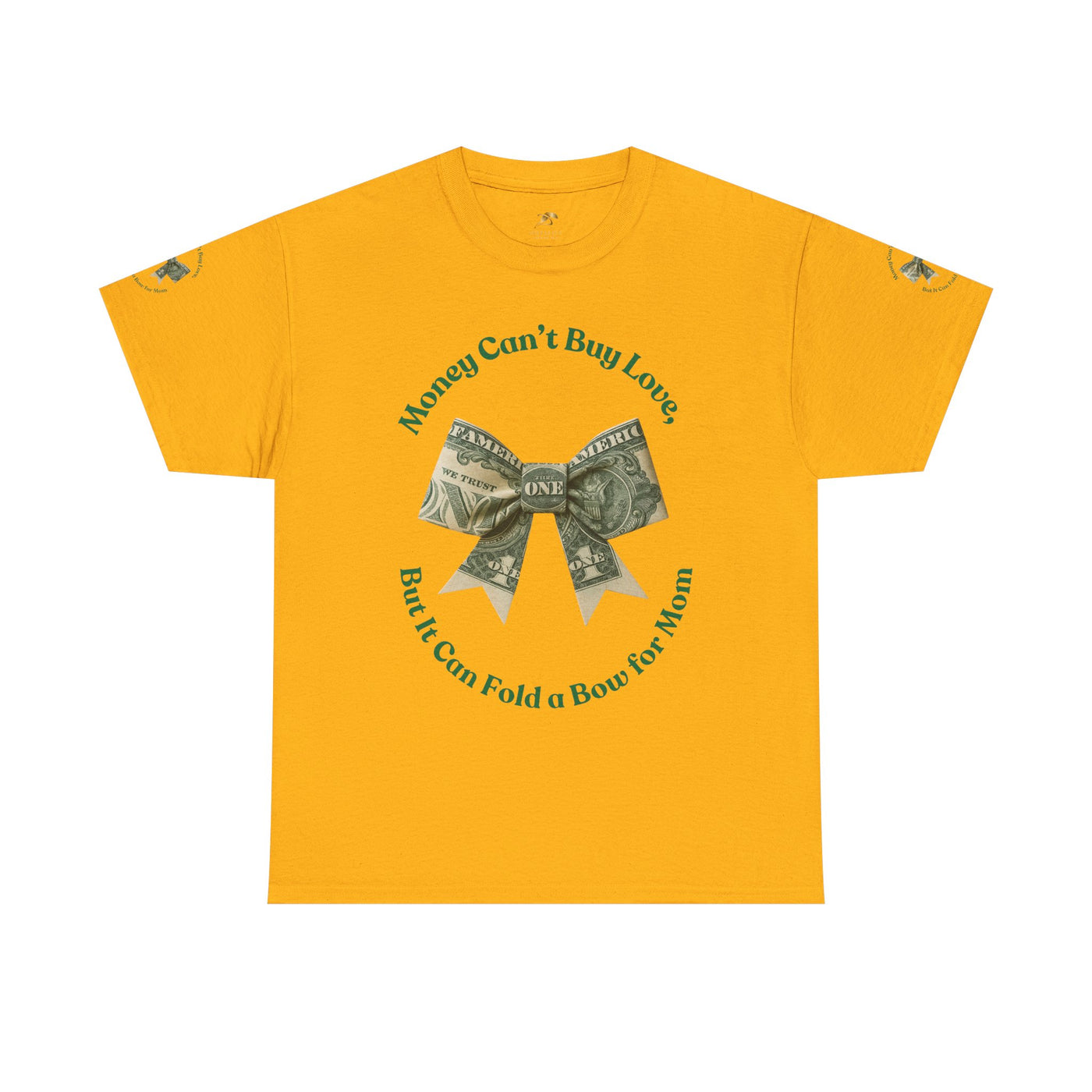 Mother's Day Money Bow Unisex Tee, Love for Mom, Gift for Her, Mother's Day Shirt, Funny Mom Tee, Mom makes Money, Mom but it all for me - NOTALIFY
