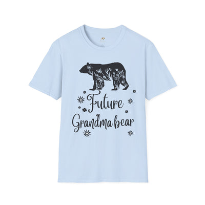 Future Grandma Bear Personalized T-Shirt, Pregnancy Announcement Gift, Custom Family Shirt, Baby Reveal Tee, Grandma Gift, abuela, grandma - NOTALIFY