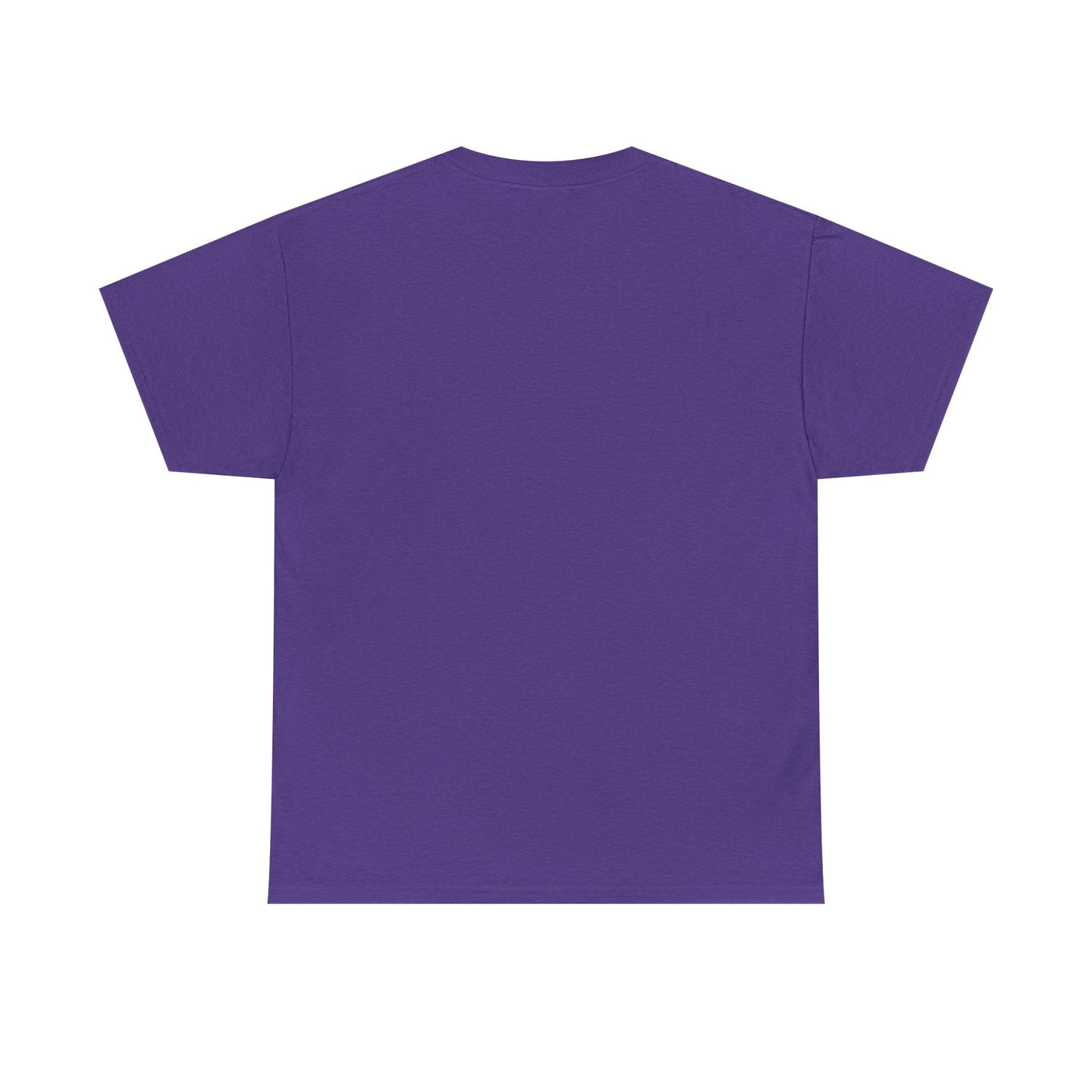 Retro purple T-shirt with "Be Kind, Rewind Often" graphic, unisex and nostalgic design.