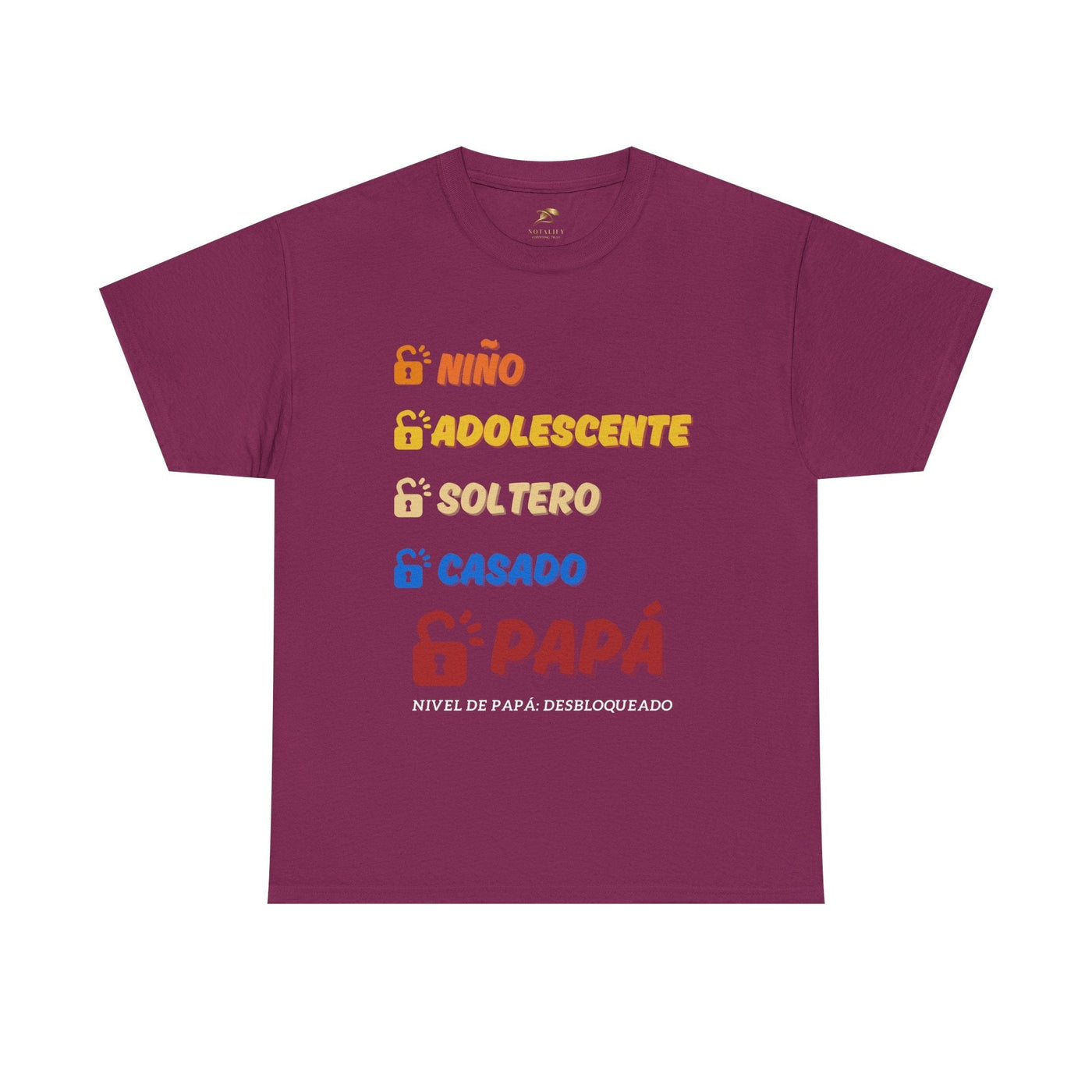 Spanish Dad Level Unlocked Tee for Men
