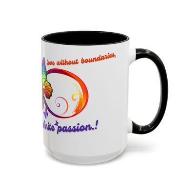 Show your drive with our "Live with Infinite Passion" tee and mug—idea