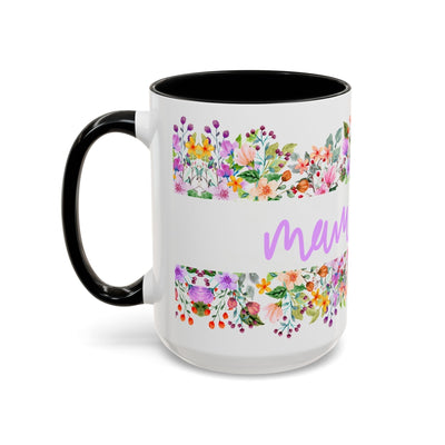 Mug, Floral Garden Beautiful Cute Mama Love Coffee Cup