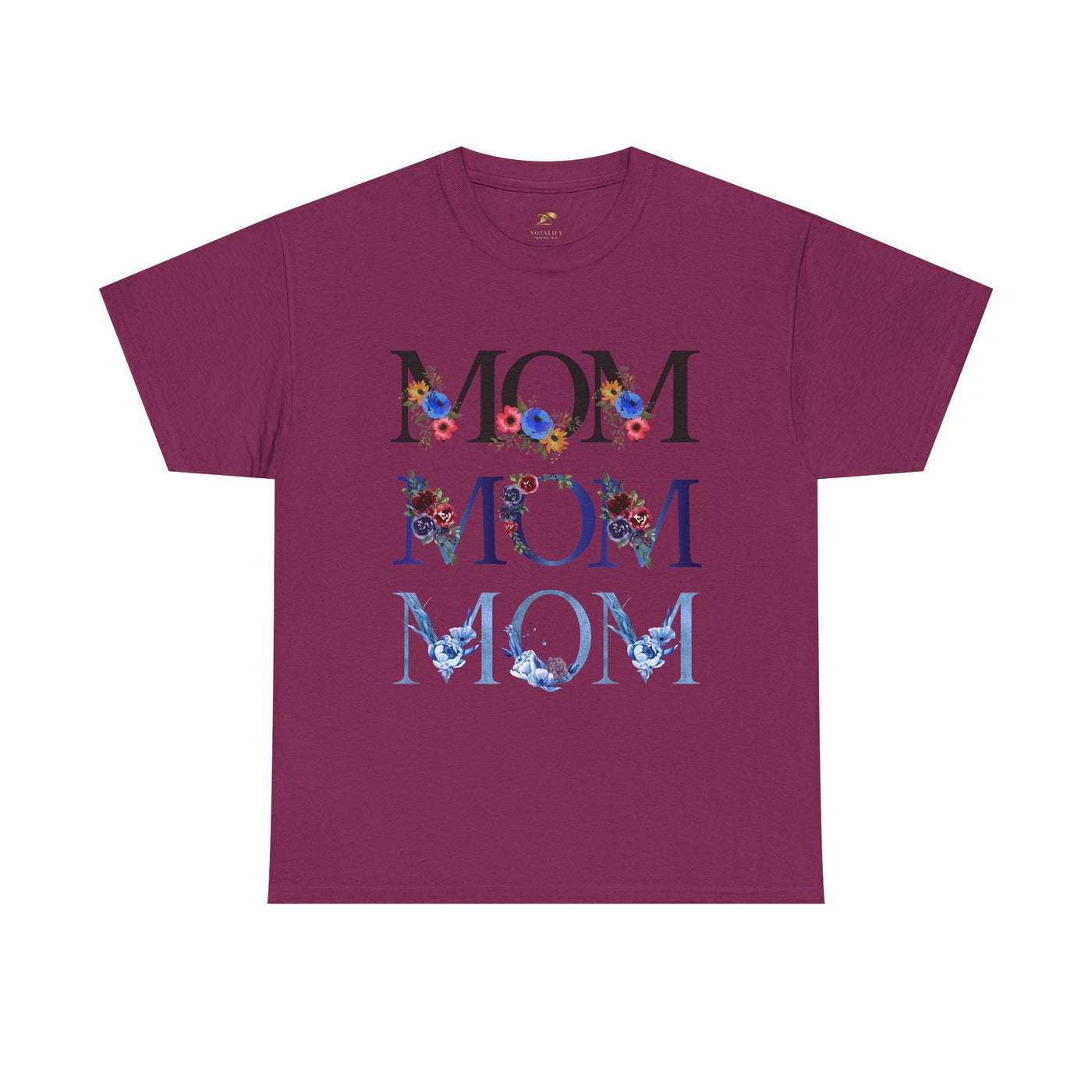 Cute Mom Tee, Personalized Mother Shirt, Family Gift, Mom Life Top, Mother's Day Present, Mommy Birthday Shirt - NOTALIFY