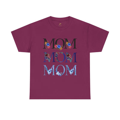 Cute Mom Tee, Personalized Mother Shirt, Family Gift, Mom Life Top, Mother's Day Present, Mommy Birthday Shirt - NOTALIFY