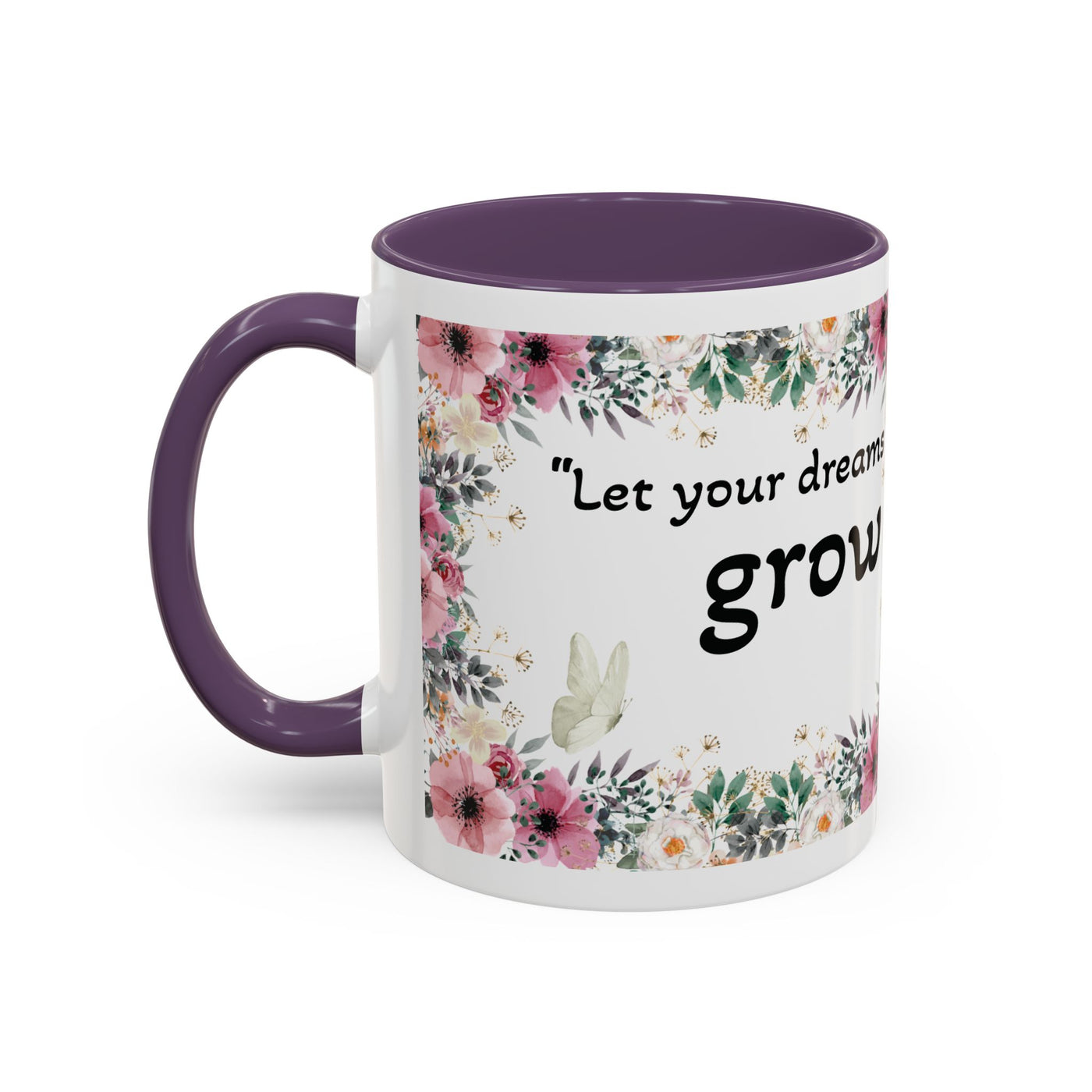 Mug, Inspirational Quote, Gift for Garden LOVERS, Wildflower Lover, Gardening Mug, Motivational Coffee Cup - NOTALIFY