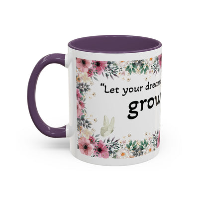 Mug, Inspirational Quote, Gift for Garden LOVERS, Wildflower Lover, Gardening Mug, Motivational Coffee Cup - NOTALIFY