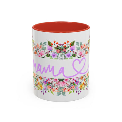 Mug, Floral Garden Beautiful Cute Mama Love Coffee Cup