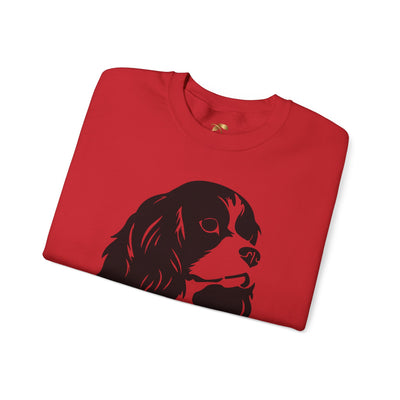 Cocker Spaniel Sweatshirt, Pet's Name Personalized Gift Idea, Cocker Spaniel Dog Owner Apparel, Custom Dog Paw Print Jumper, Comfy Crewneck - NOTALIFY