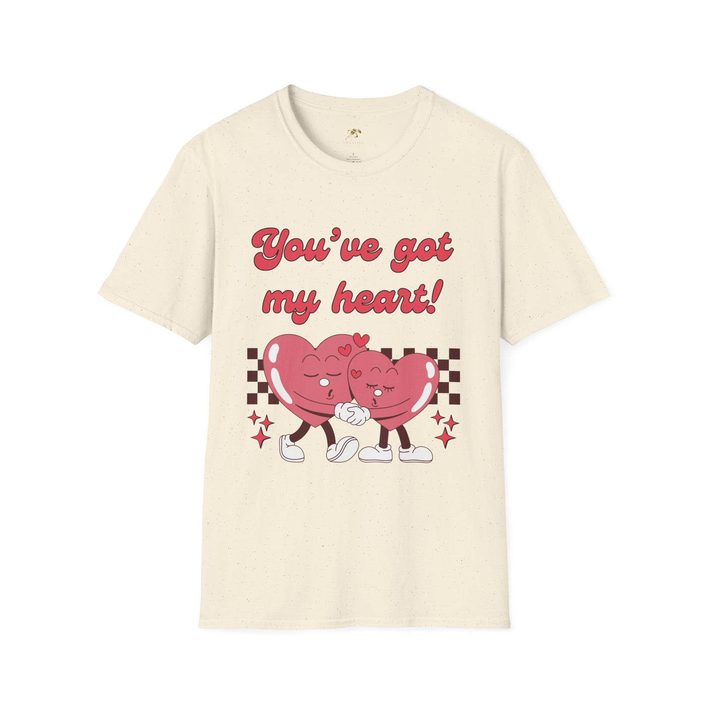 Heart Graphic Tee, Valentine's Day T-Shirt, Love Quote Shirt, Unisex Softstyle Top, Heart Design Tee, Valentine's Day Gift - NOTALIFY