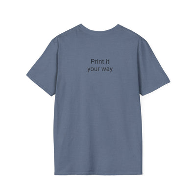 Pi Day Unisex Softstyle T-Shirt, Math Geek Gift, Irrationally Awesome 