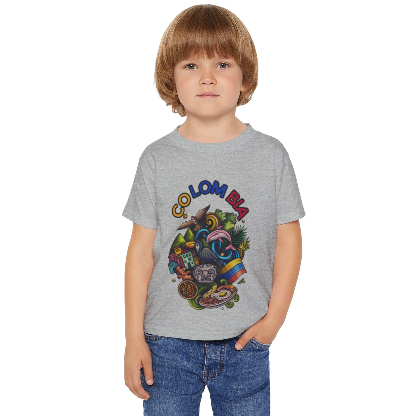 Colombia Heavy Cotton™ Toddler T-shirt - NOTALIFY