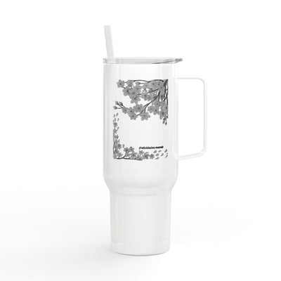 Floral Insulated Tumbler, Custom Drinkware for Moms - Personalized 40oz Gift for Birthdays, Mother's Day, Special Occasions, Engraving - NOTALIFY