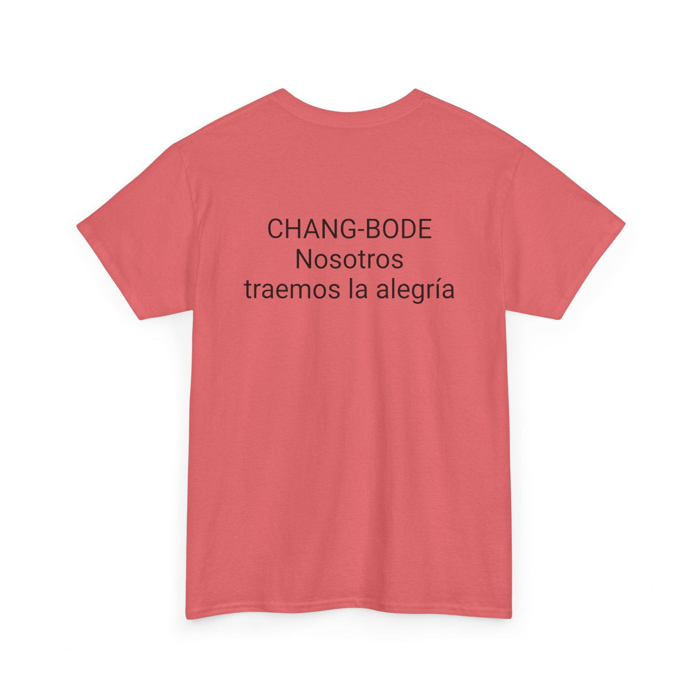 Colorful Unisex Heavy Cotton Tee with Joyful Message, Fun T-Shirt, Cas