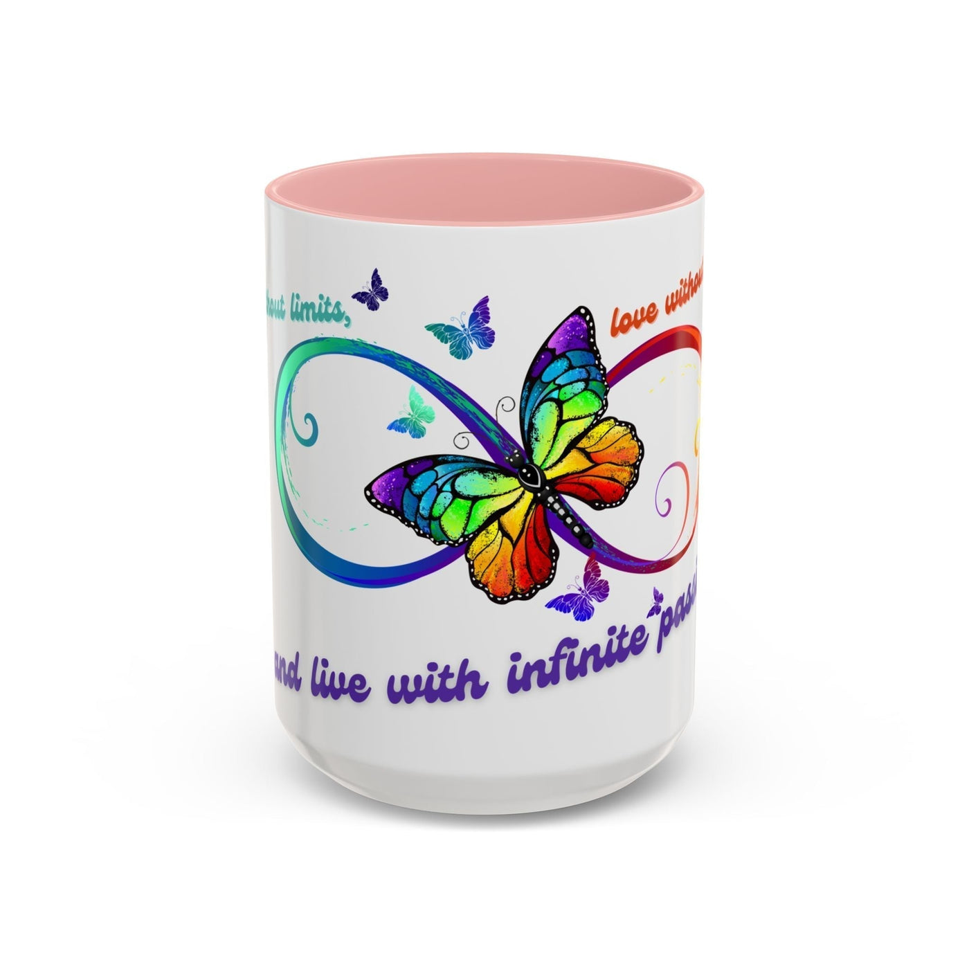 Show your drive with our "Live with Infinite Passion" tee and mug—idea