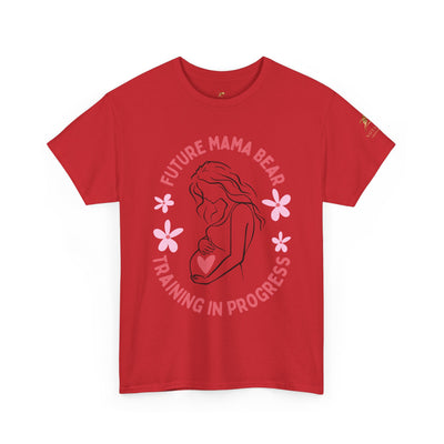 Maternity T-Shirt, Future Mama Bear, Training in Progress, Pregnancy Announcement Shirt, Baby Shower Gift, Gender Reveal Top, Mother's Day - NOTALIFY