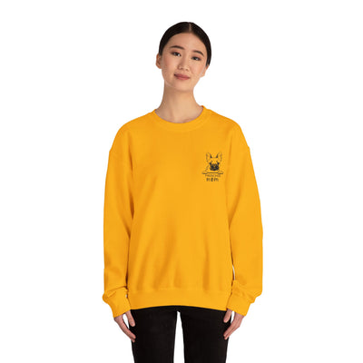 Frenchie Mom Embroidery Sweatshirt, Mother's Day Gift, Cute Dog Lover Jumper, French Bulldog Crewneck, Gift for Mom, Pet Owner Sweater - NOTALIFY