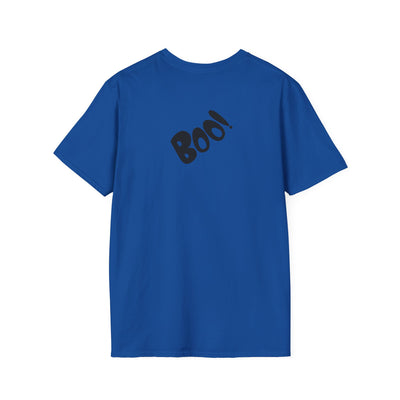 NOTALIFY Just Here for the Boo Dog Halloween TEE | Cute Puppy Costume | Soft Cotton | Fun Fall Outfit for Kids & Adults