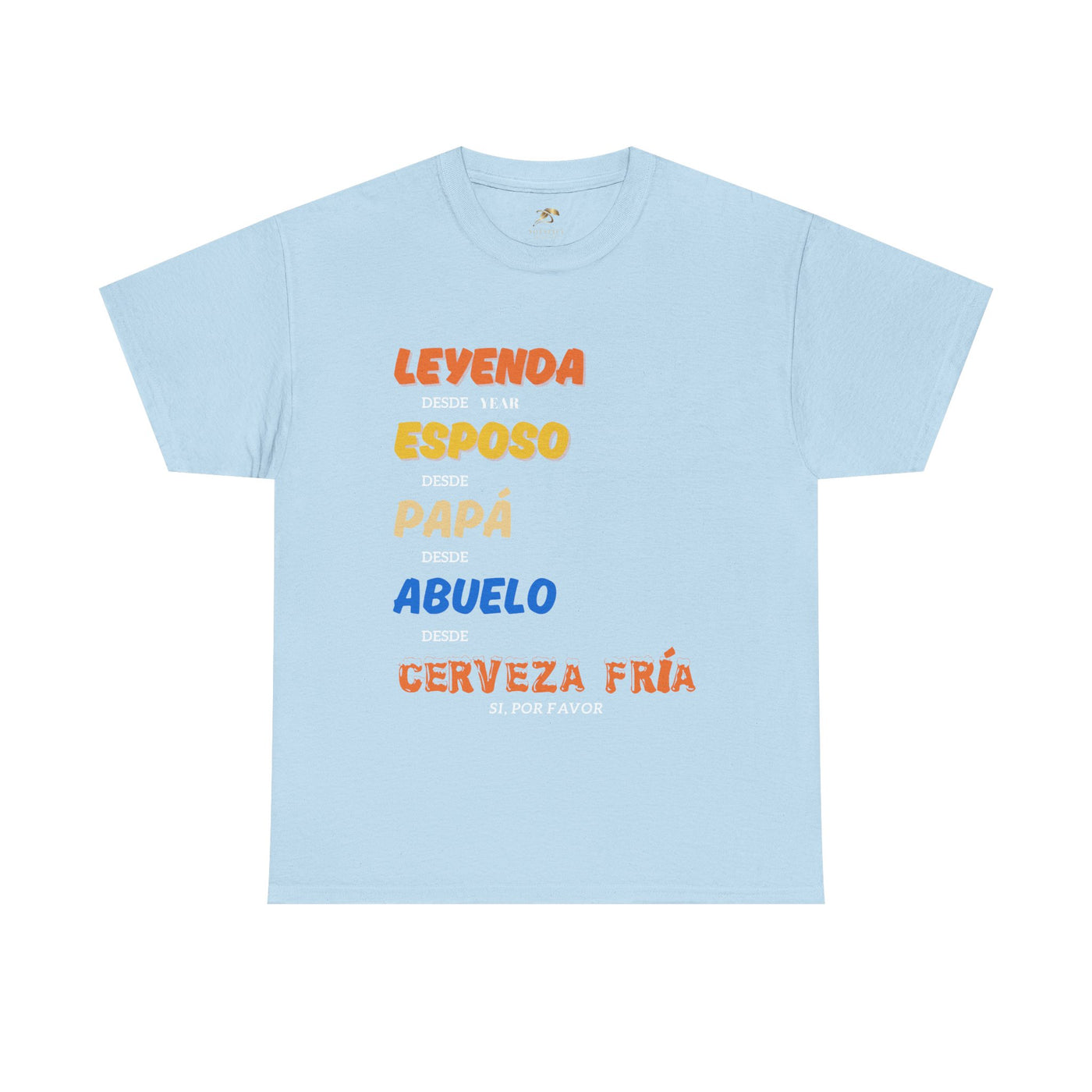 Funny Grandpa Beer Shirt | Leyenda Desde Esposo Papá Abuelo Tee | Spanish Dad Gift | Fathers Day Latino Humor T-Shirt for Men | Gift for Dad