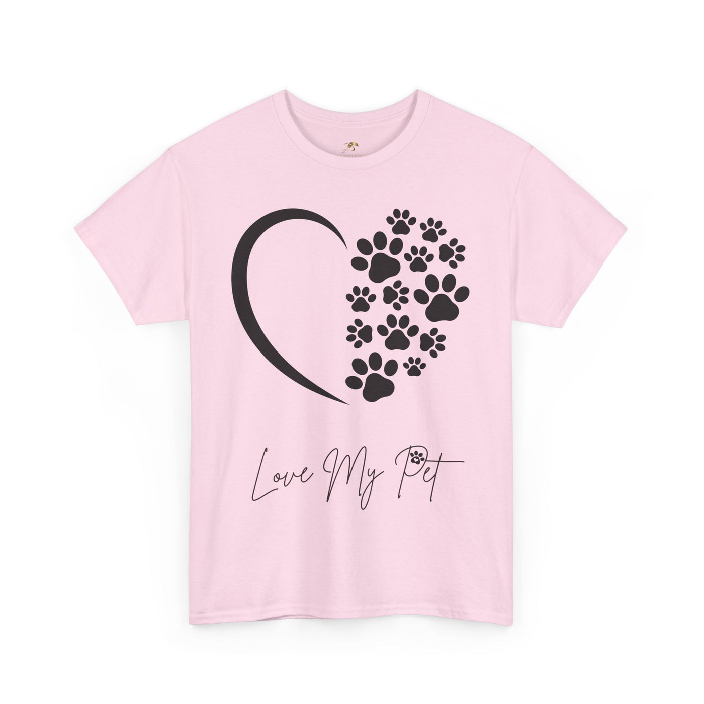 Pet Lover Unisex Heavy Cotton Tee, Love My Pet Shirt, Dog Cat Owner Gift, Animal Lover Apparel, Pet Tee - NOTALIFY