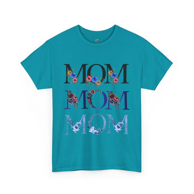 Cute Mom Tee, Personalized Mother Shirt, Family Gift, Mom Life Top, Mother's Day Present, Mommy Birthday Shirt - NOTALIFY