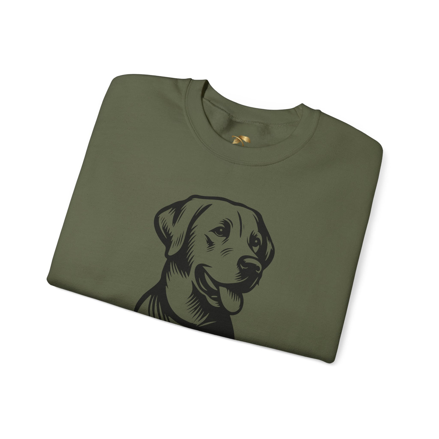 Labrador Lover Sweatshirt, Pet's Name Personalized, Labrador Dog Owner Apparel, Custom Dog Paw Print Jumper, Comfy Crewneck - NOTALIFY