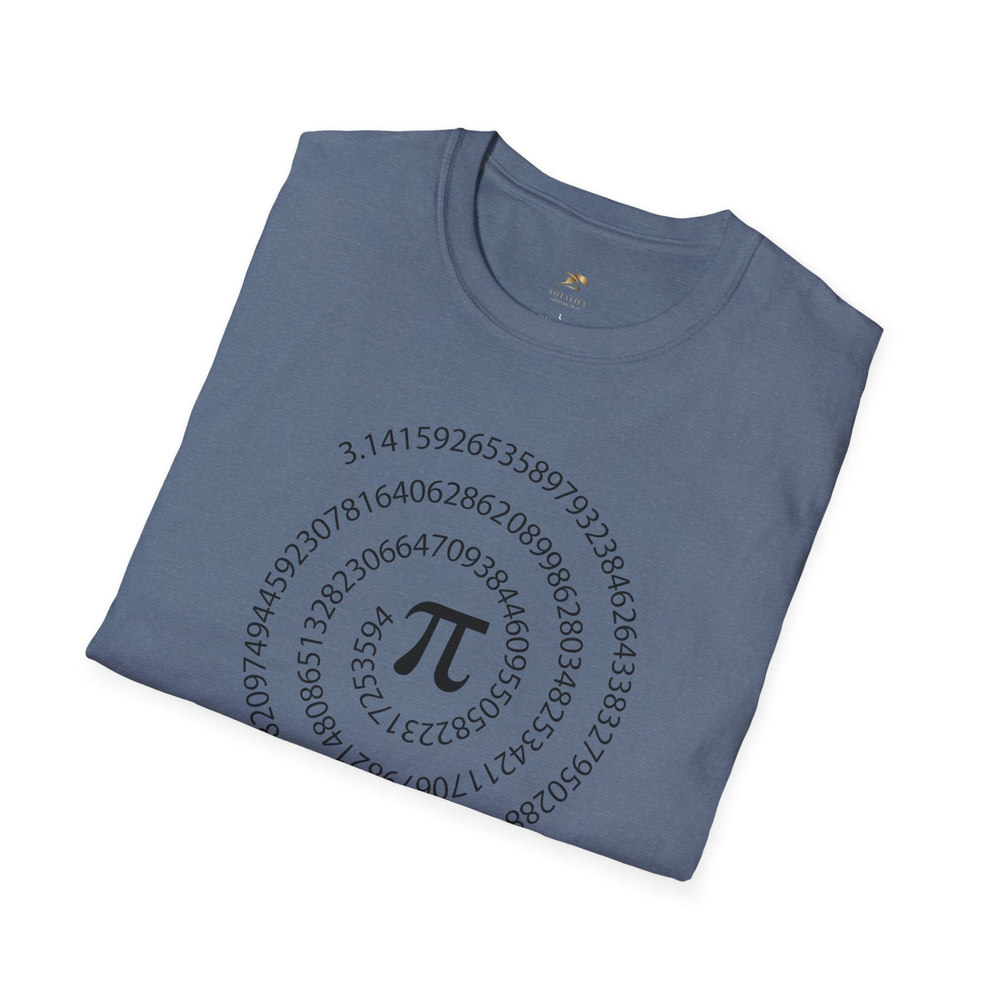 Pi Day Unisex Softstyle T-Shirt, Math Geek Gift, Irrationally Awesome 