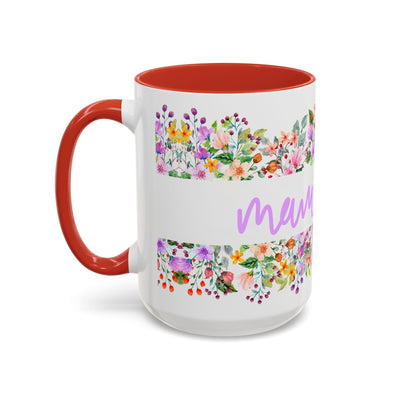 Mug, Floral Garden Beautiful Cute Mama Love Coffee Cup