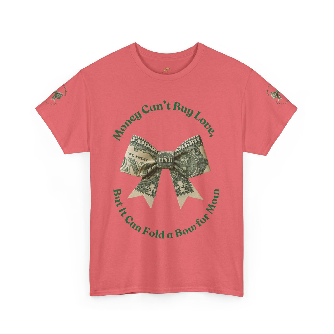 Mother's Day Money Bow Unisex Tee, Love for Mom, Gift for Her, Mother's Day Shirt, Funny Mom Tee, Mom makes Money, Mom but it all for me - NOTALIFY