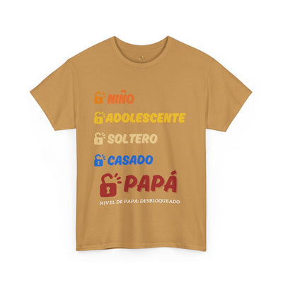 Spanish Dad Level Unlocked Tee for Men