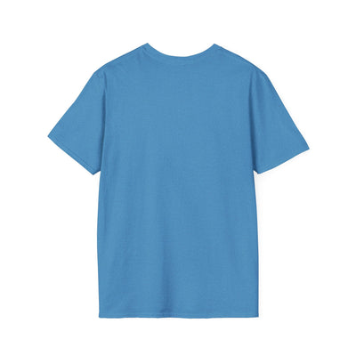Unisex Patriotic Party Tee in blue, perfect for July 4th celebrations, BBQs, and festivals.