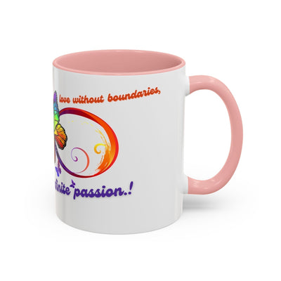 Show your drive with our "Live with Infinite Passion" tee and mug—idea