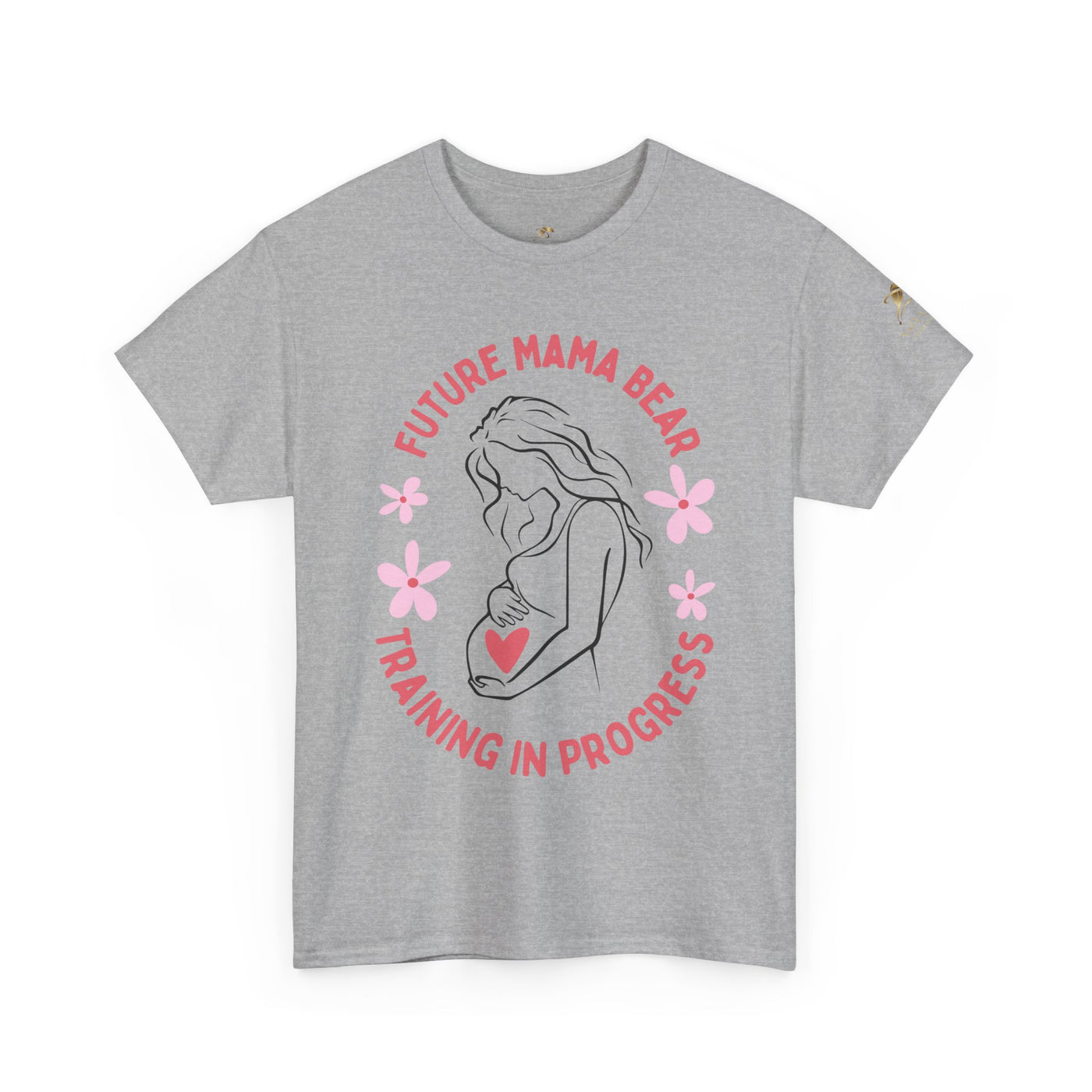 Maternity T-Shirt, Future Mama Bear, Training in Progress, Pregnancy Announcement Shirt, Baby Shower Gift, Gender Reveal Top, Mother's Day - NOTALIFY