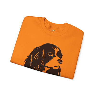 Cocker Spaniel Sweatshirt, Pet's Name Personalized Gift Idea, Cocker Spaniel Dog Owner Apparel, Custom Dog Paw Print Jumper, Comfy Crewneck - NOTALIFY