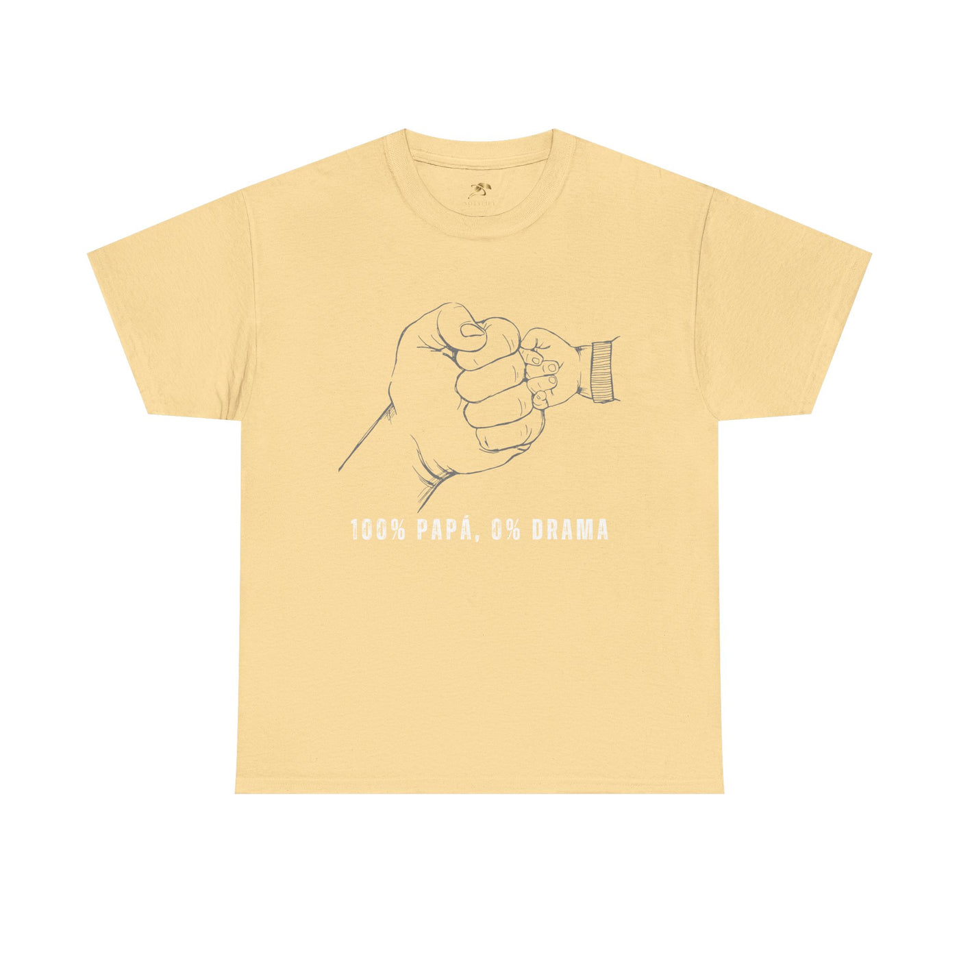 100 Percent Papá 0 Percent Drama Shirt | Funny Spanish Dad Tee | Fathers Day Gift for Dad| Cool Latino Dad Shirt | Parent Humor Graphic Tee